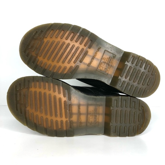 Dr Martens 1914 Vonda Mono Leather 14 Eye Lace Up Boots Women’s 7 Shoes - Picture 9 of 10